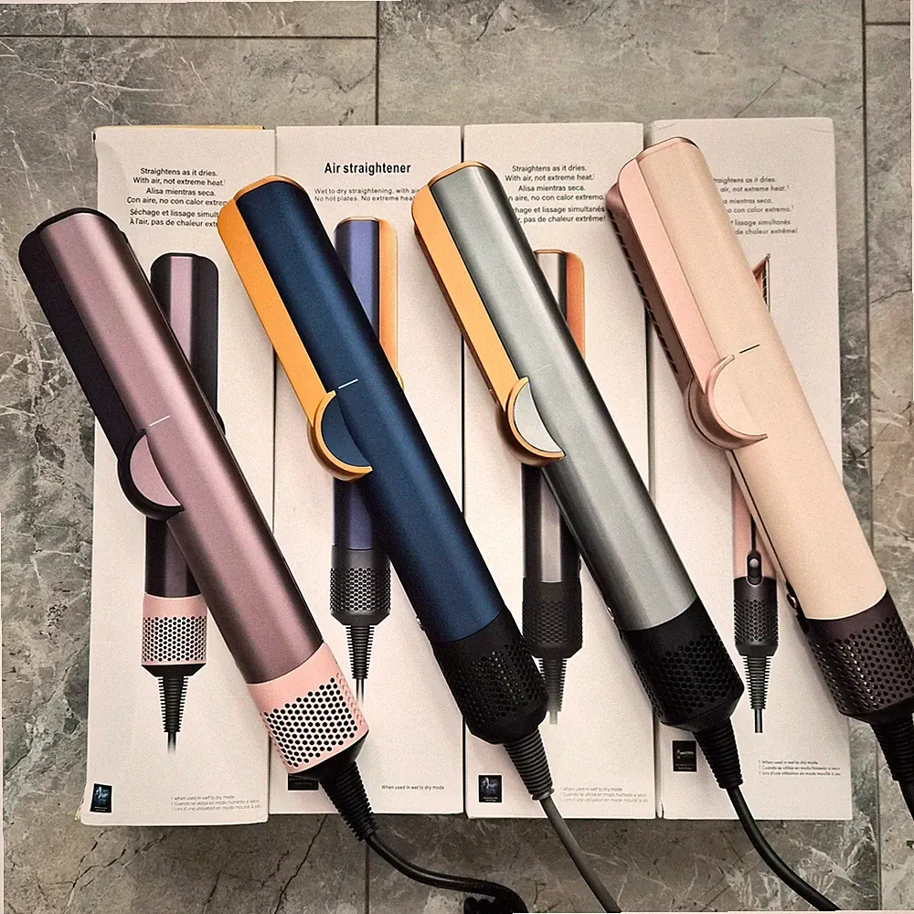 2-in-1 Professioneller Haarglätter & Haartrockner Glätteisen Air Straight Styler
