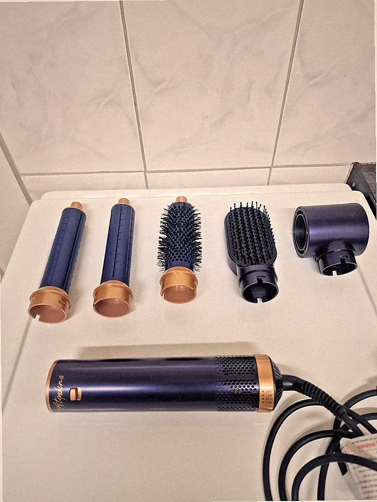 5 IN 1 Pro Air Wrap Blow Haarstyler Lockenstab Glätteisen Heißluftkamm Bürste Neu
