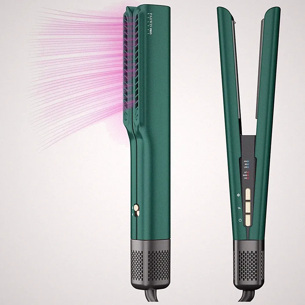Air Haarglätter mit Luft Glätteisen für Nass Trocken Haare 1200W