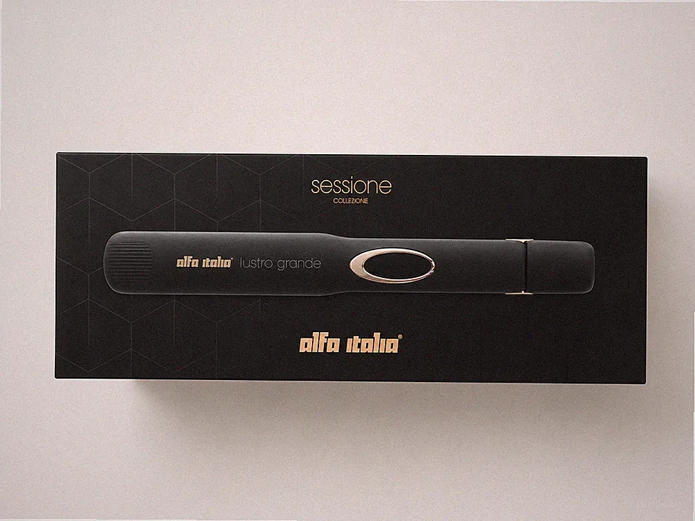 ALFA ITALIA Sessione Lustro Titanium Moisture Lock Pro Styler Eisen Glätteisen