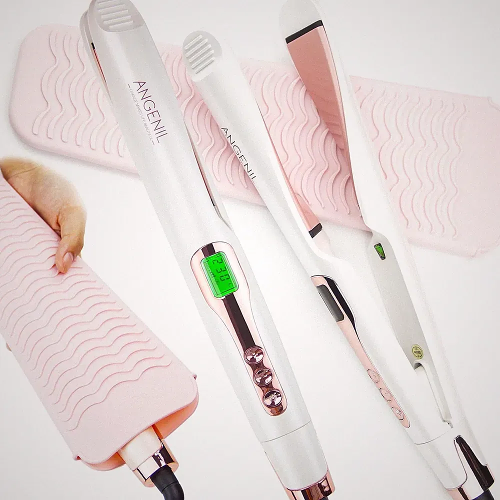 ANGENIL Pro Twist Haarglätter für Damen, Keramik-Glätteisen und Lockenstab 2