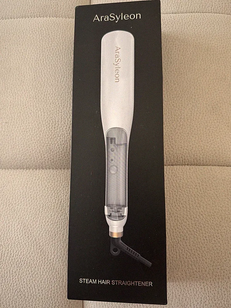 AraSyleon Dampf-Glätteisen Steam Hair Straightener KD880 – komplett – gebraucht