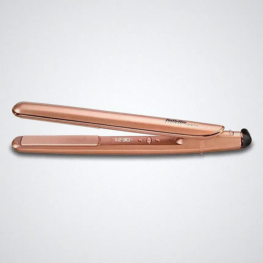 BaBlyiss Pro Keratin Lustre Haarglätter Rosegold