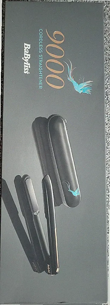 Babyliss 9000 Akku-Glätteisen - Schwarz