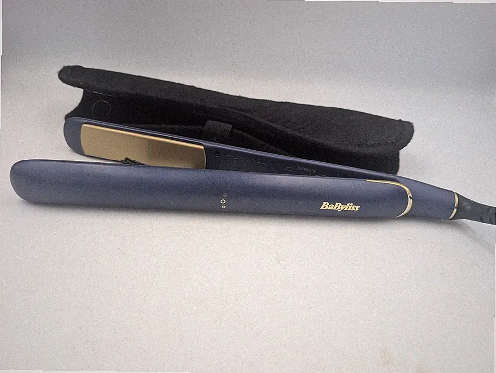 Babyliss C182c Haarglätter blau/lila voll funktionsfähig