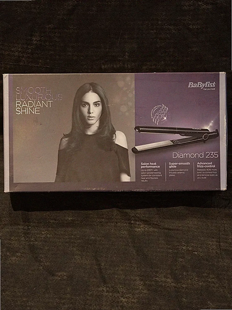 BaByliss Diamond 235 Haarglätter Nagelneu unbenutzt verpackt UVP 90£