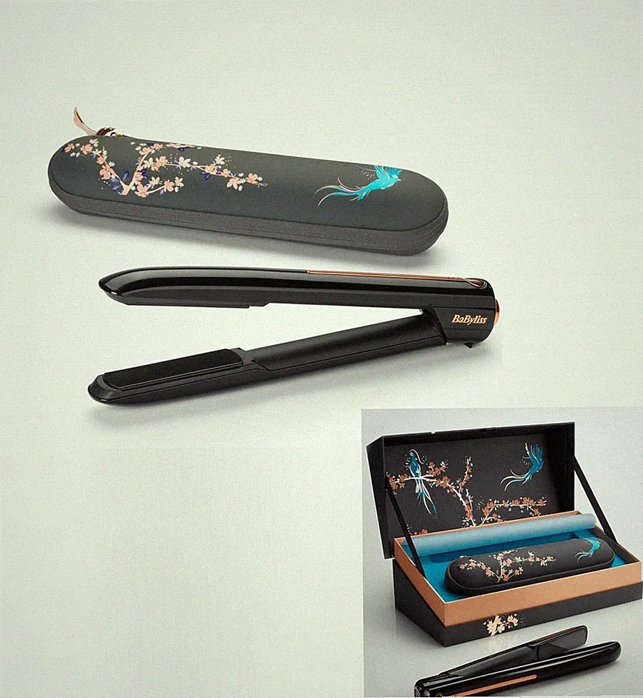 BaByliss Glätteisen 9000U Haarglätter kabellos, Glätter Haare ohne Kabel, Akku