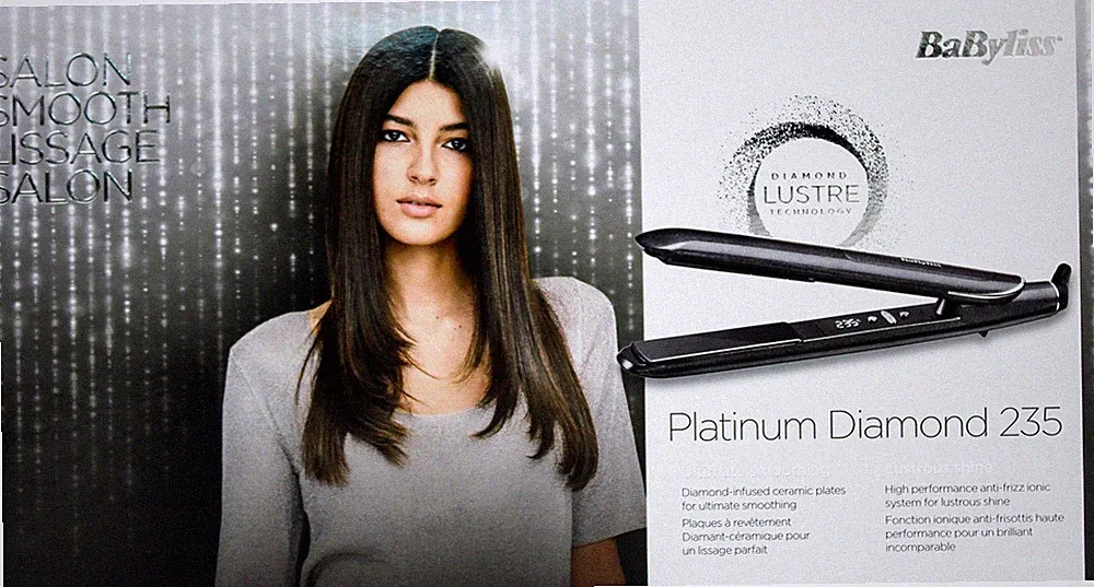 BaByliss Glätteisen Platinum Diamond ST259E