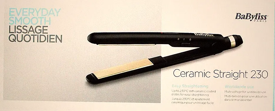 BaByliss Haarglätter Ceramic Straight 230 ST089E