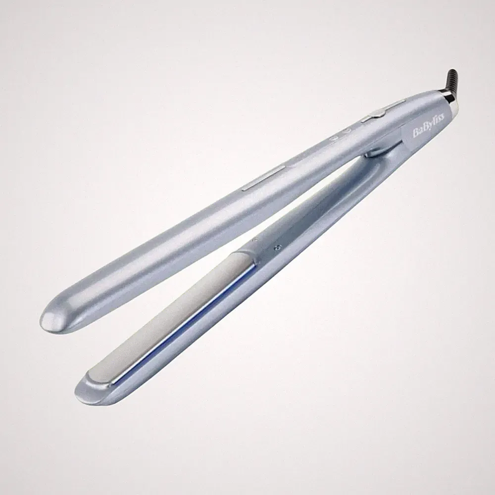 BaByliss Hydro Fusion Glätteisen ST573E Dual-Ionen Anti-Frizz