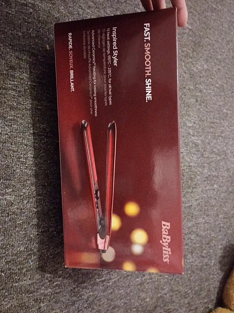 BaByliss Inspired Styler (Glätteisen für welliges, glattes und gelocktes Haar)