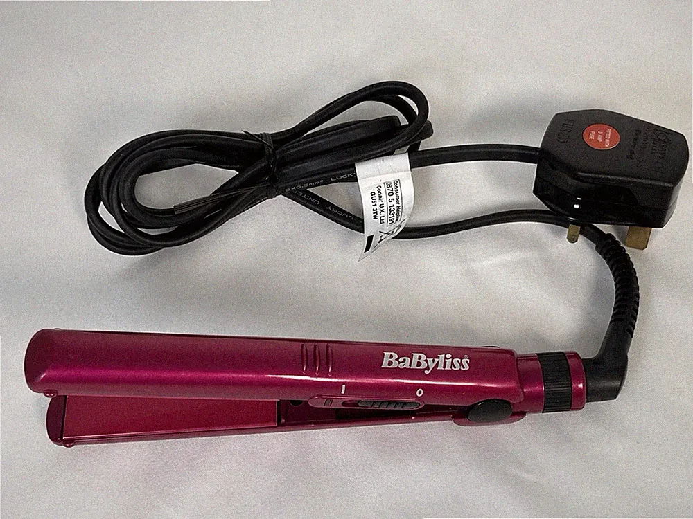 Babyliss Pro Mini Nano Haarglätter 2860BAU Travel Pink funktionstüchtig