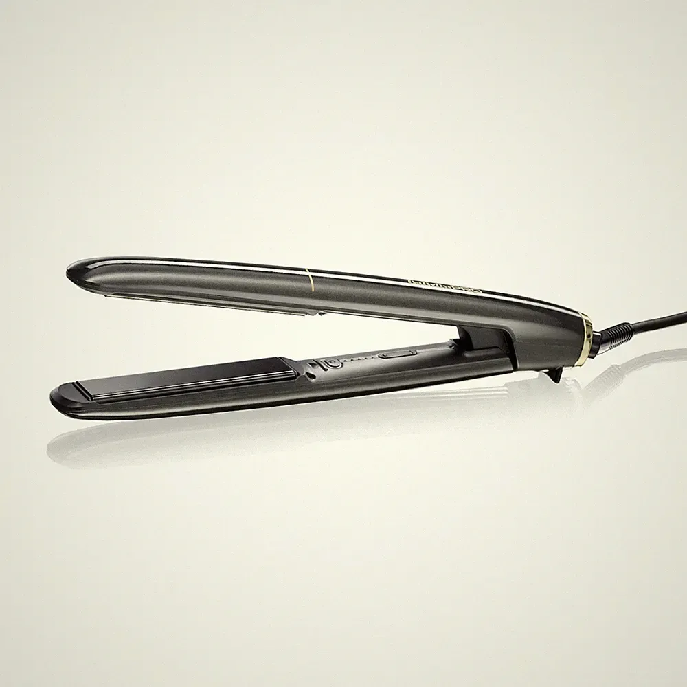 BaByliss PRO STILISTA grau & gold Glätteisen Haarglätter BAB3550OE