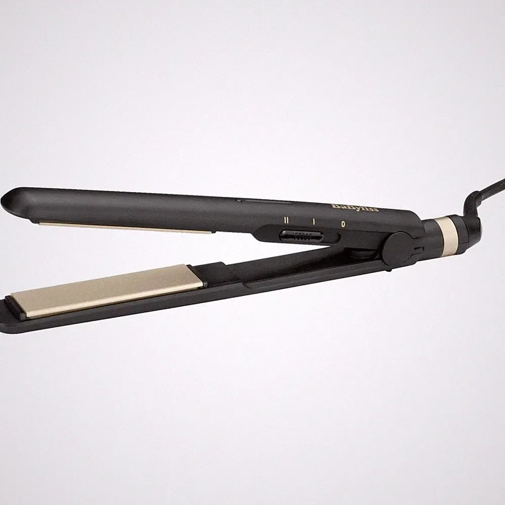 BaByliss ST089E Ceramic Straight 230 Glätteisen Schwarz/Gold Keramik (35 Watt)