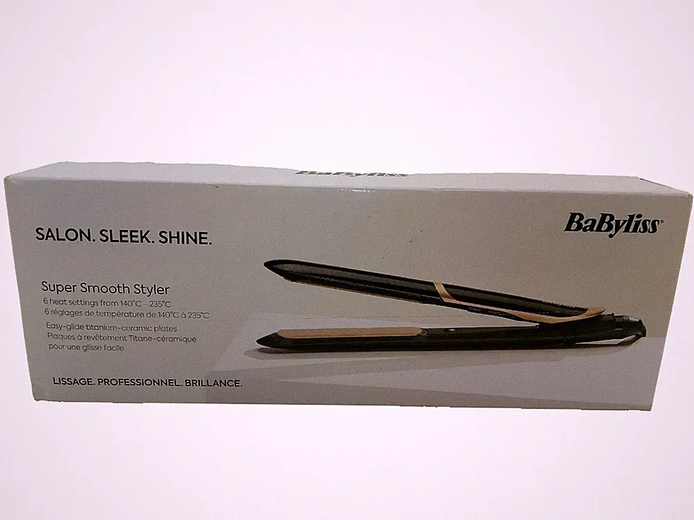 BaByliss ST393E Glätteisen Schwarz.