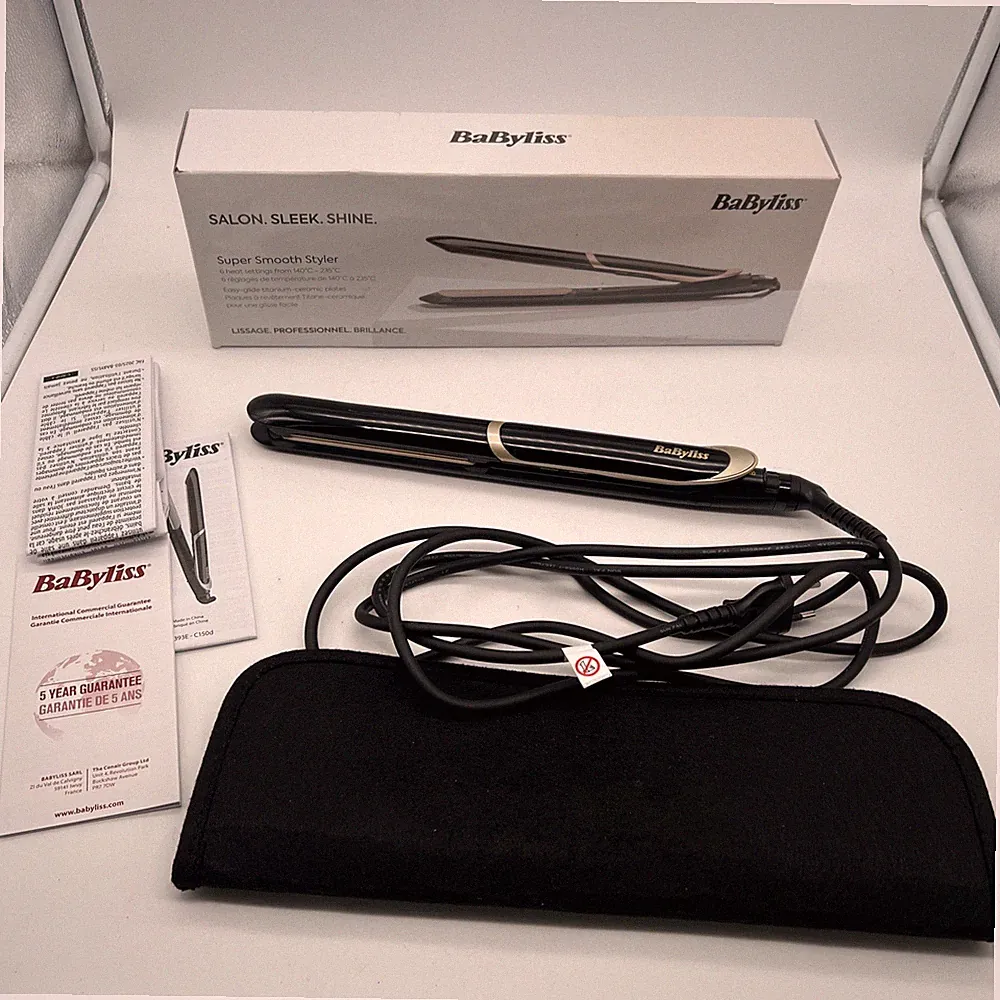 BaByliss ST393E Super Smooth Glätteisen 6 Stufen + Ionen-Technologie