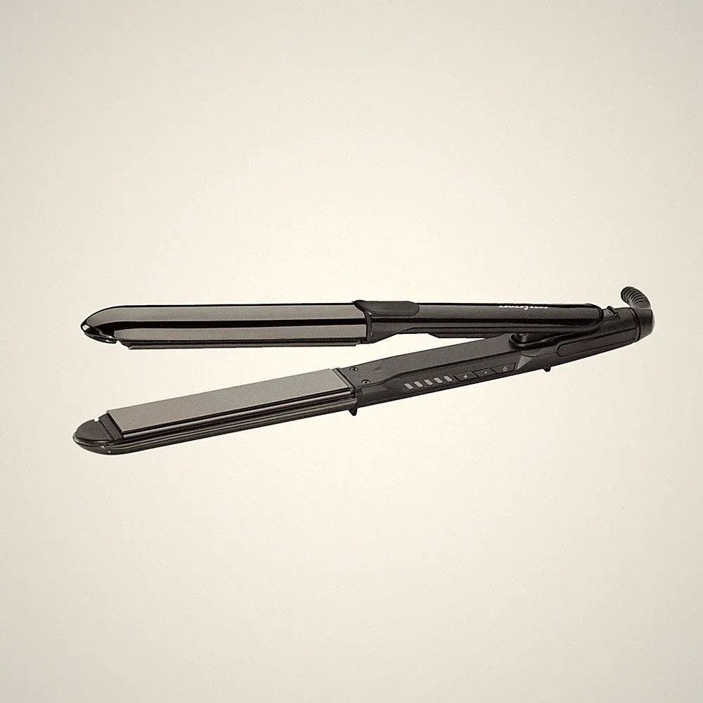 BABYLISS ST486E STRAIGHT & CURL GLÄTTEISEN Glätteisen, Beschichtung: Titanium