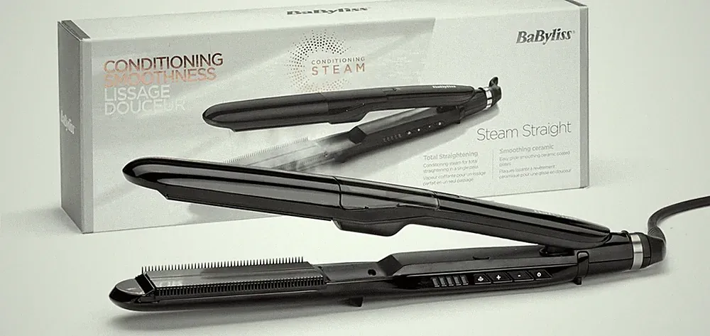 💇‍♀️ BaByliss ST492E Steam Straight Hair Glätteisen Haarglätter ✅NEUWERTIG✅