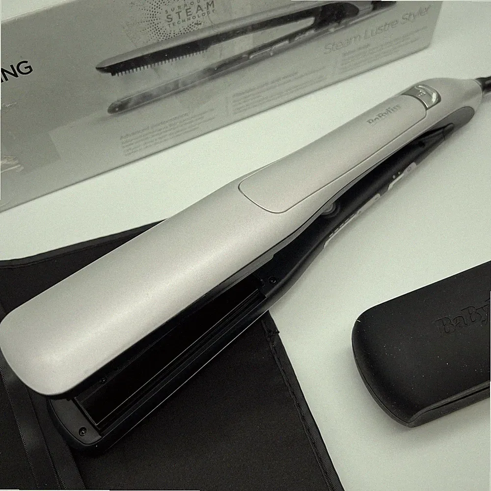 BaByliss ST595E Steam Lustre Styler Dampfglätteisen Surround Steam