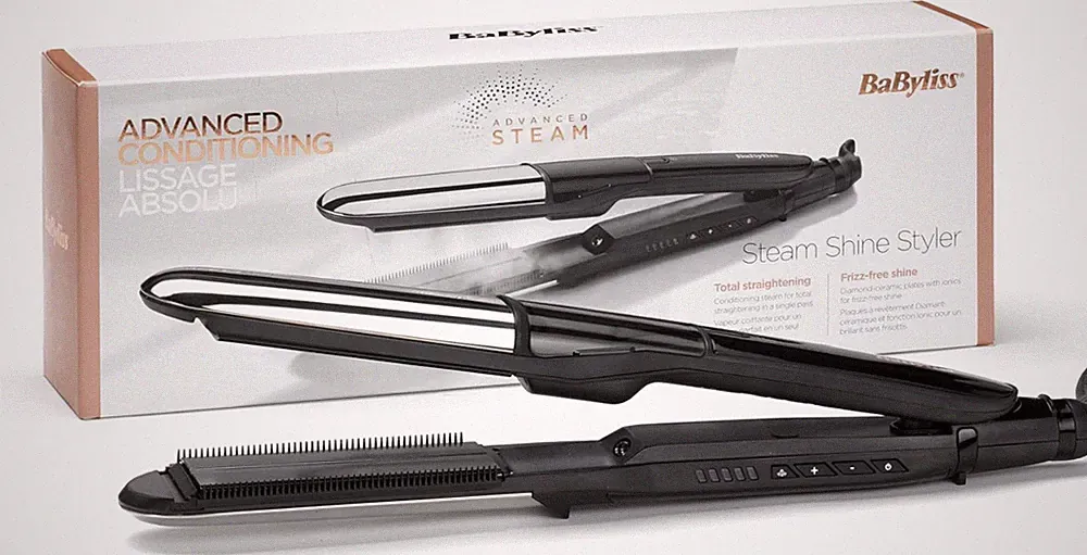 babyliss glätteisen mit dampf
