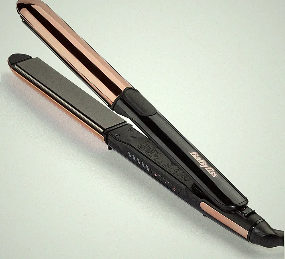 Babyliss Straight and Curl Brilliance Glätteisen – Titanplatten, Anti-Frizz Ione