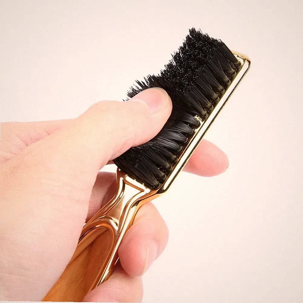 Bart Schnurrbart Öl Kopfbürste glättet Kamm Anti Frizz für Männer