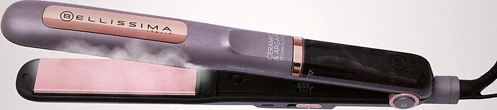 BELLISSIMA Haarglätter Steam Ceramic & Argan Oil Q8604 mit Dampffunktion