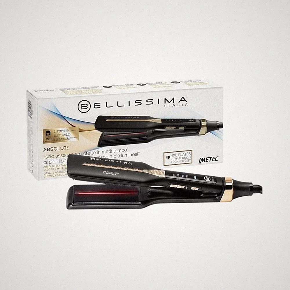 Bellissima Infrarot-Glätteisen 4 Heizelemente Keramik 230°C