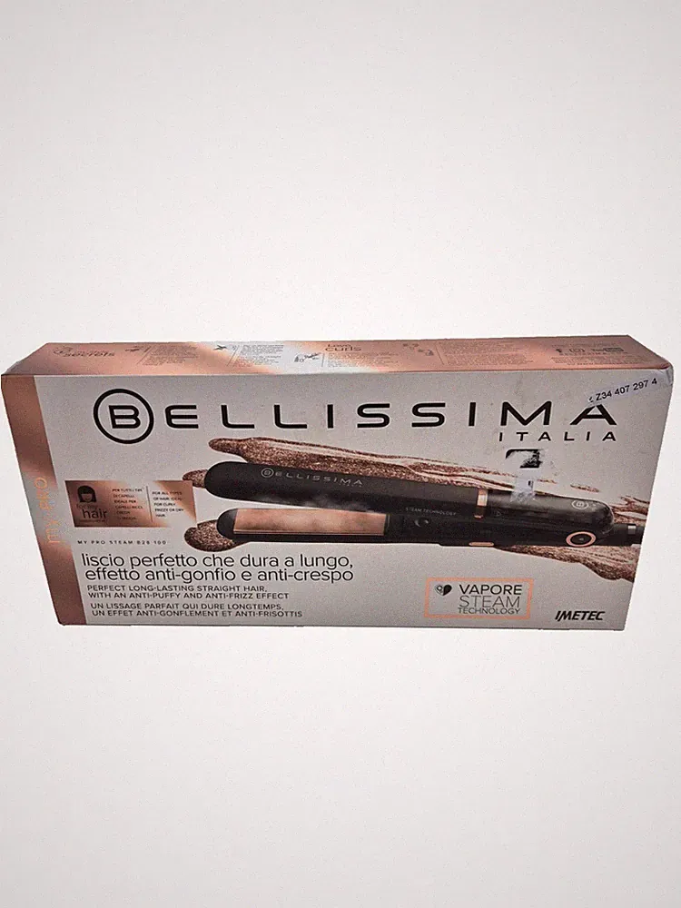 Bellissima Steam Q8602 Dampfglätter, Keramik und Arganölbeschicht.