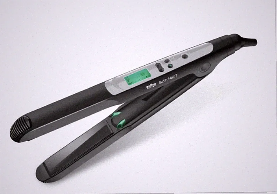 Braun Haarglätter Satin Hair 7 ST710 Ionen Keramik 200°C schwarz