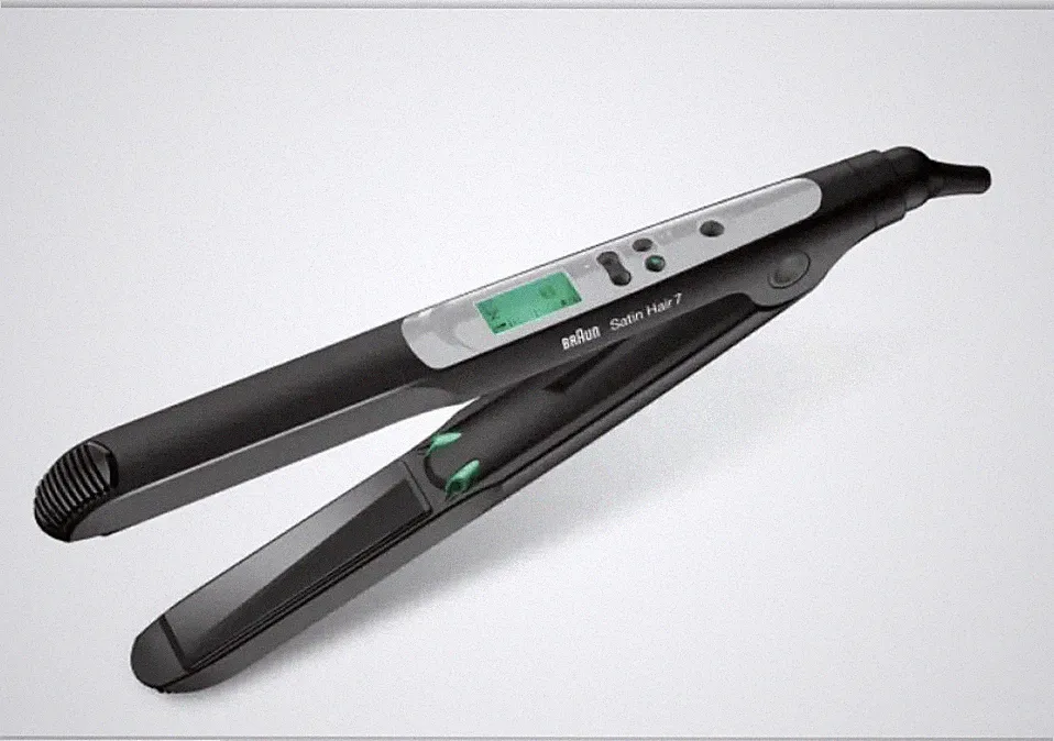 Braun Haarglätter Satin Hair 7 ST710 Ionen Keramik 200°C schwarz
