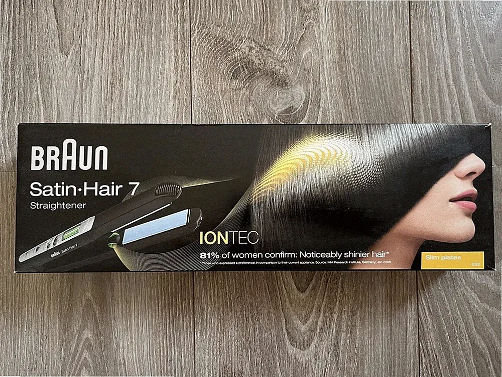 Braun Satin Hair 7 ES2 Iontec Glätteisen Neu OVP Unbenutzt