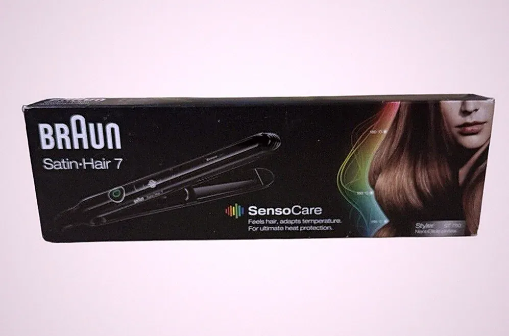 Braun Satin Hair 7 Glütteisen SensoCare Haarglütter Temperaturschutz ST780 (69,3