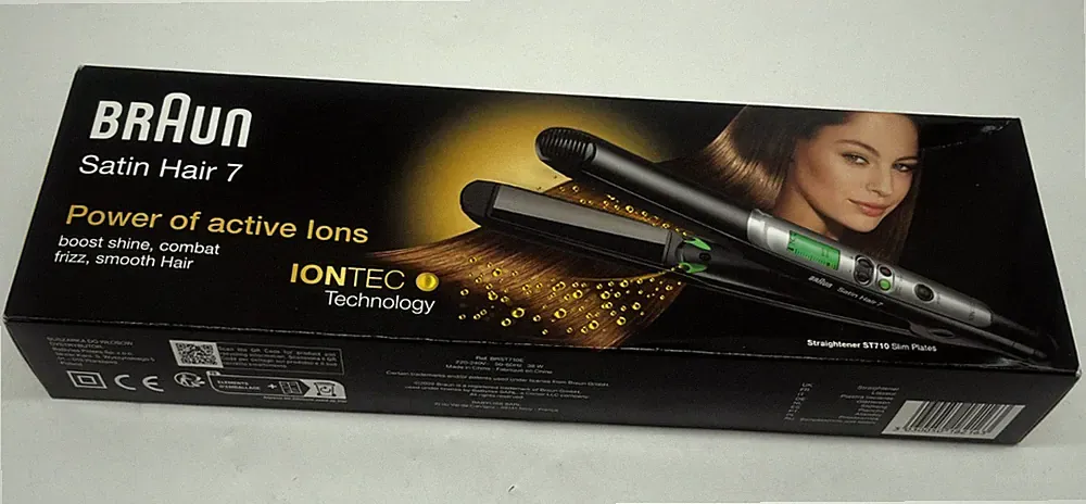 Braun Satin Hair 7 ST710 Haarglätter - Schwarz (63546708) #TK2618A