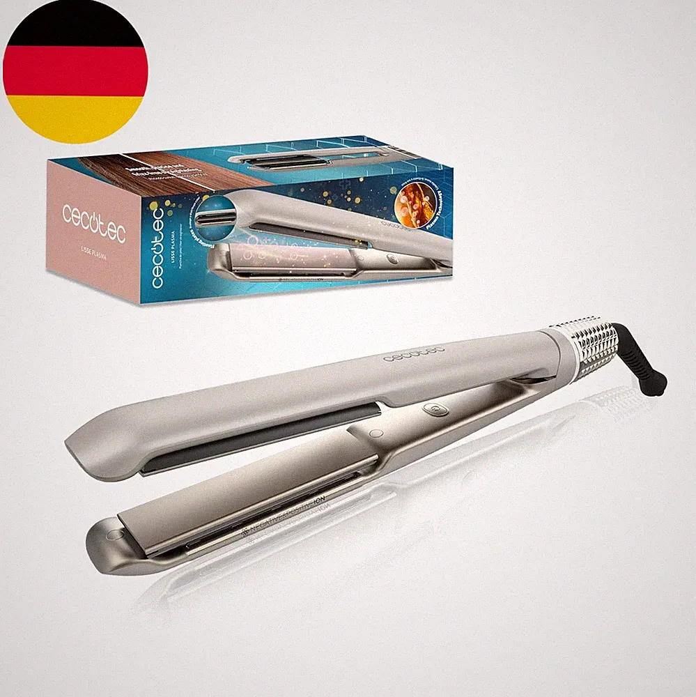 Cecotec Lisse Plasma Glätteisen, 45 W, Keramikbeschichtung, Plasma-Technologie