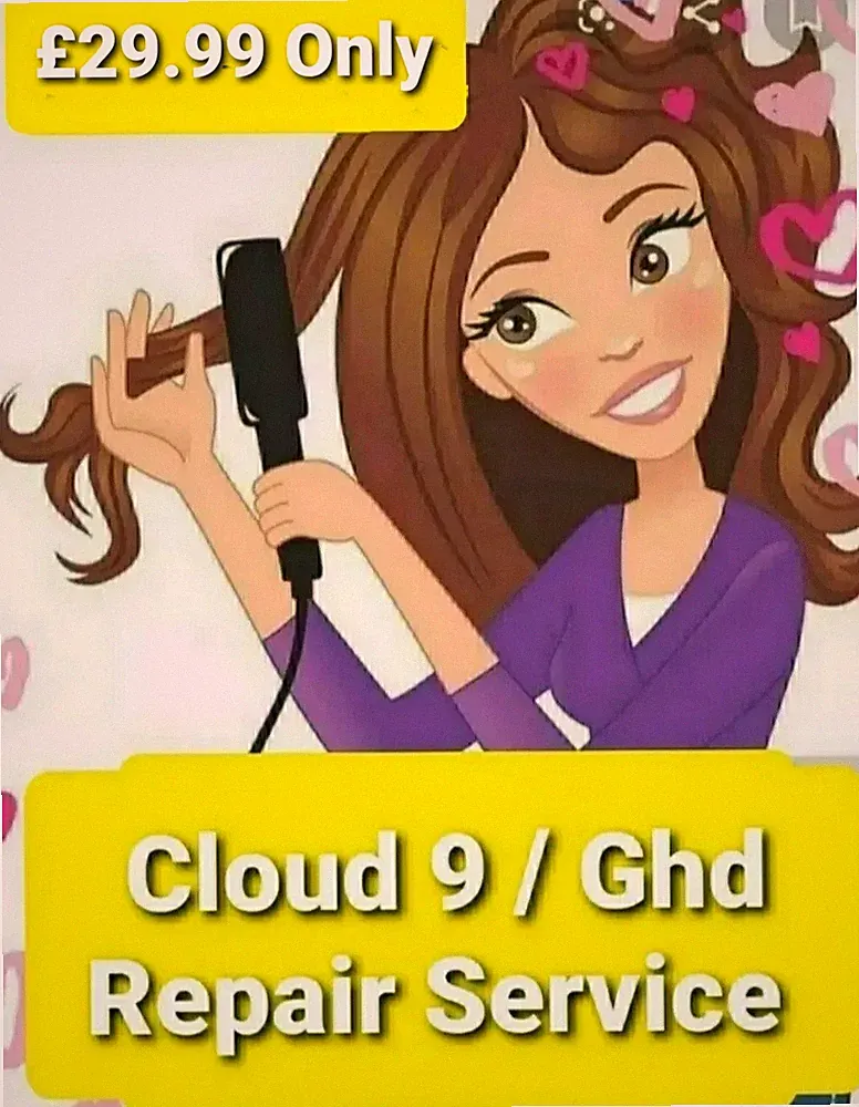 Cloud Nine Glätteisen / GHD Haarglätter REPARATURSERVICE 6 MTS GARANTIE
