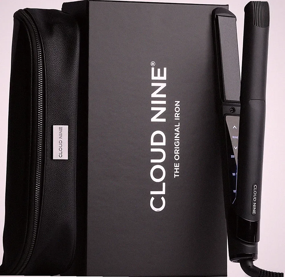 Cloud Nine Original Iron Haarglätter für Damen, Revive Mode in Schwarz NEU