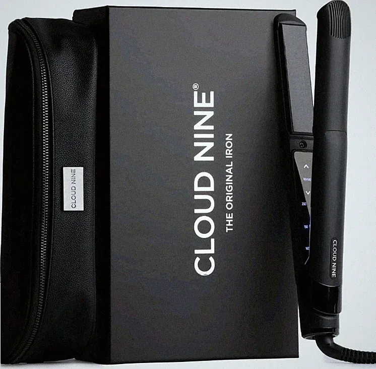 Cloud Nine Original Iron Haarglätter für Frauen, Revive Mode, schwarz