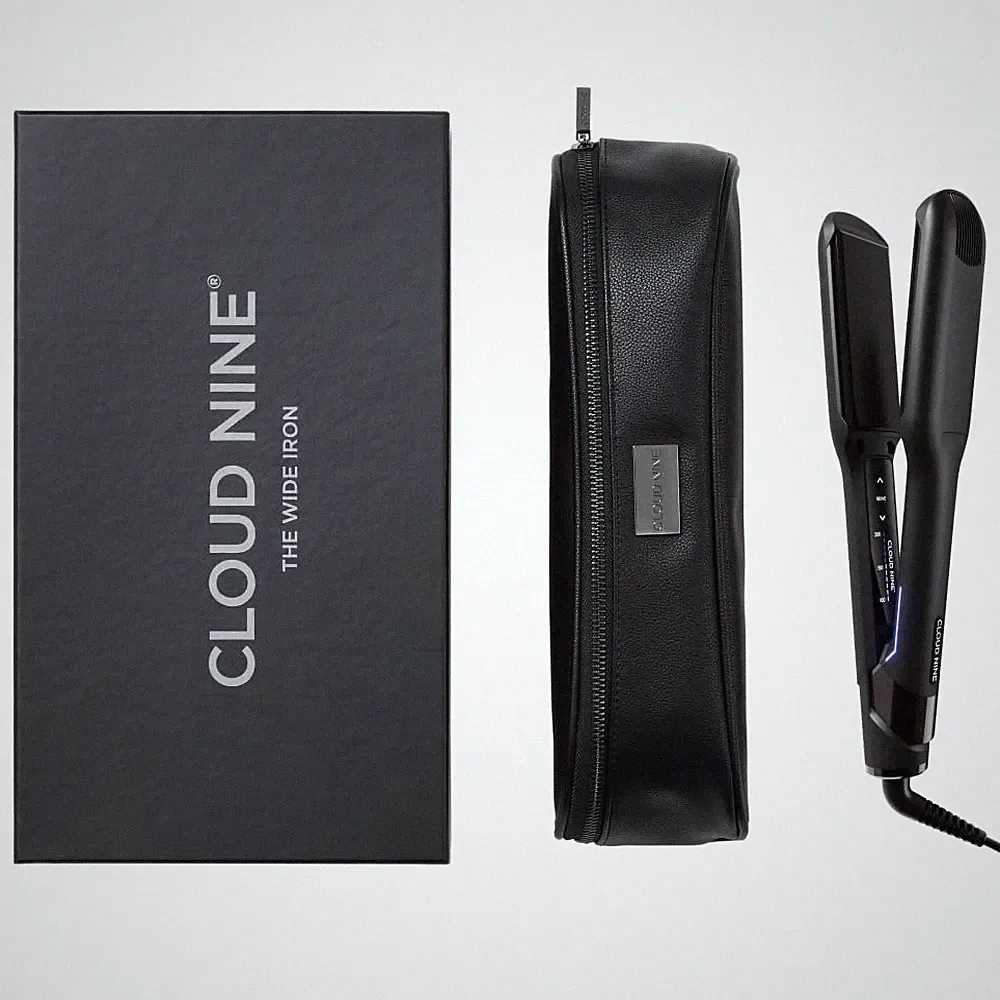 CLOUD NINE The New Wide Iron Haarglätter | Variable Temperaturregelung