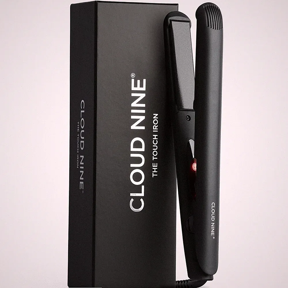 Cloud Nine The Touch Iron Keramik Haarglätter für Frauen schwarz schnelle Erwärmung