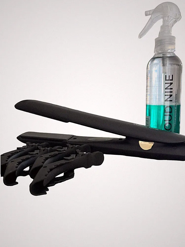 CLOUD NINE TOUCH Haarglätter Zaubertrank & 4 Schnittclips. Geschenkset