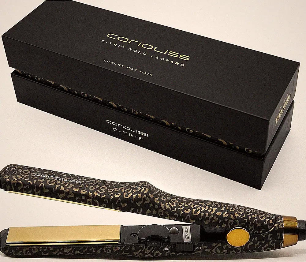 CORIOLISS C-TRIP | Haarglätter für Frauen | Titanium Glätteisen für feines Haar
