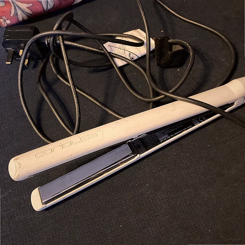 Corioliss C3 Style Haarglätter weiß gebraucht