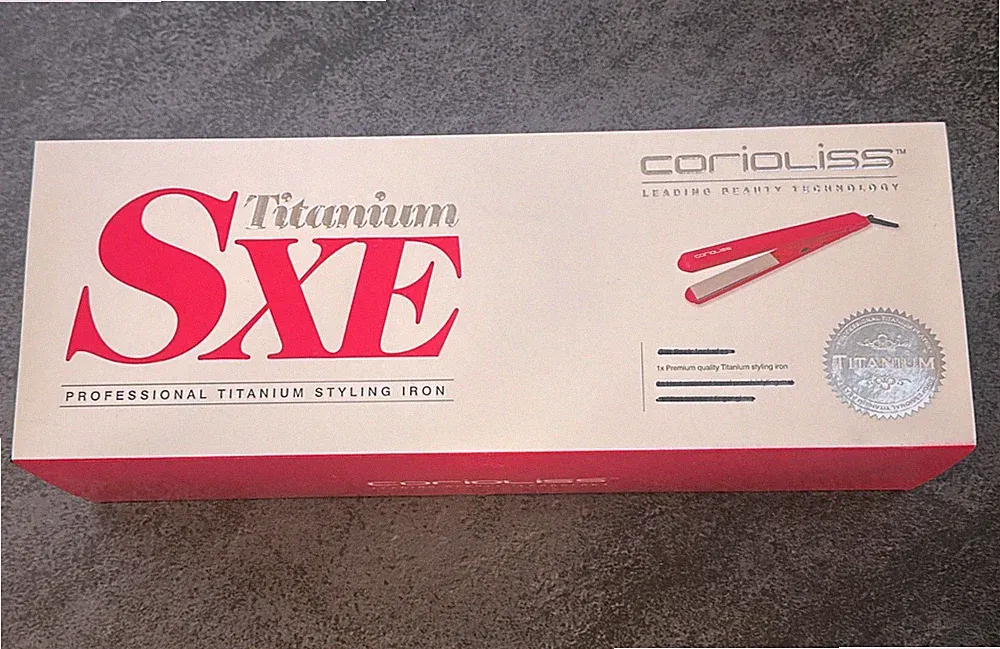 Corioliss SXE Titanium Professional Haarglätter - Neu & Originalverpackt
