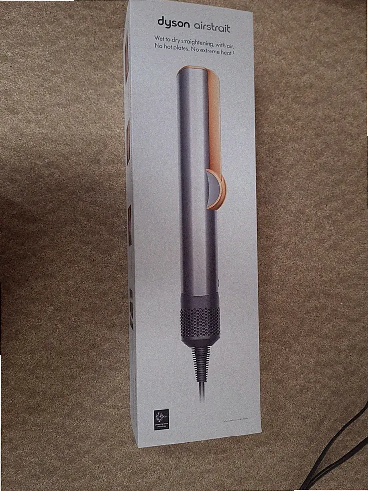 DYSON AIRSTRAIT Glätteisen in Nickel/Kupfer