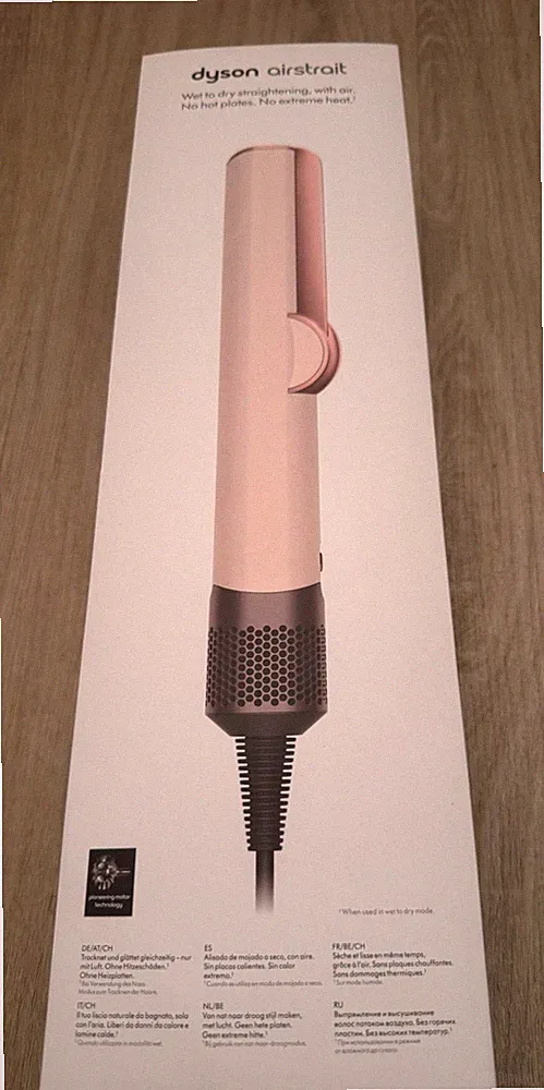 Dyson Airstrait Haarstyler Ceramic Pink/Roségold – unbenutzt