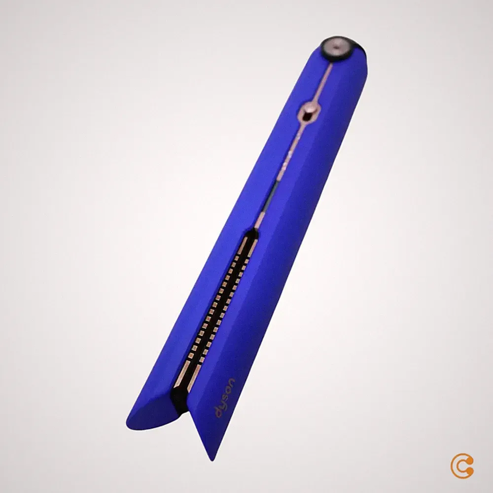 Dyson Corrale Haarglätter Glätteisen Blau Geschenkedition kabellos Akku Displ228