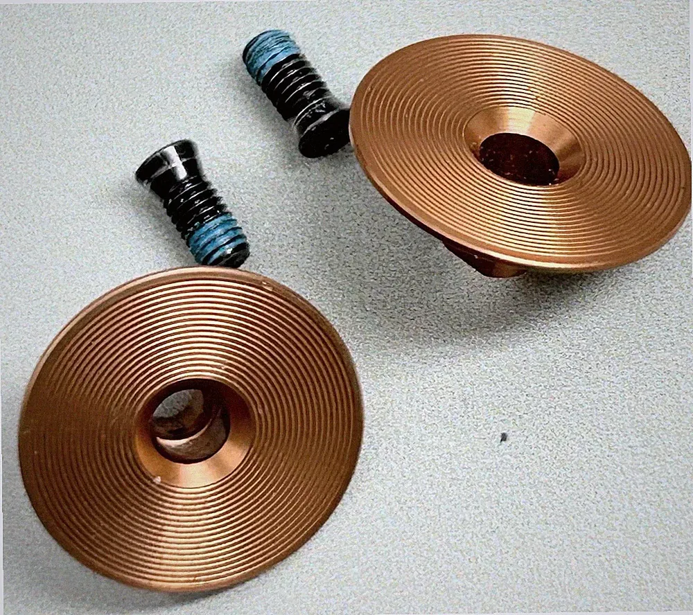Dyson Corrale Haarglätter HS03 Set (Scharnier) Halterungen mit Schrauben (GOLD)