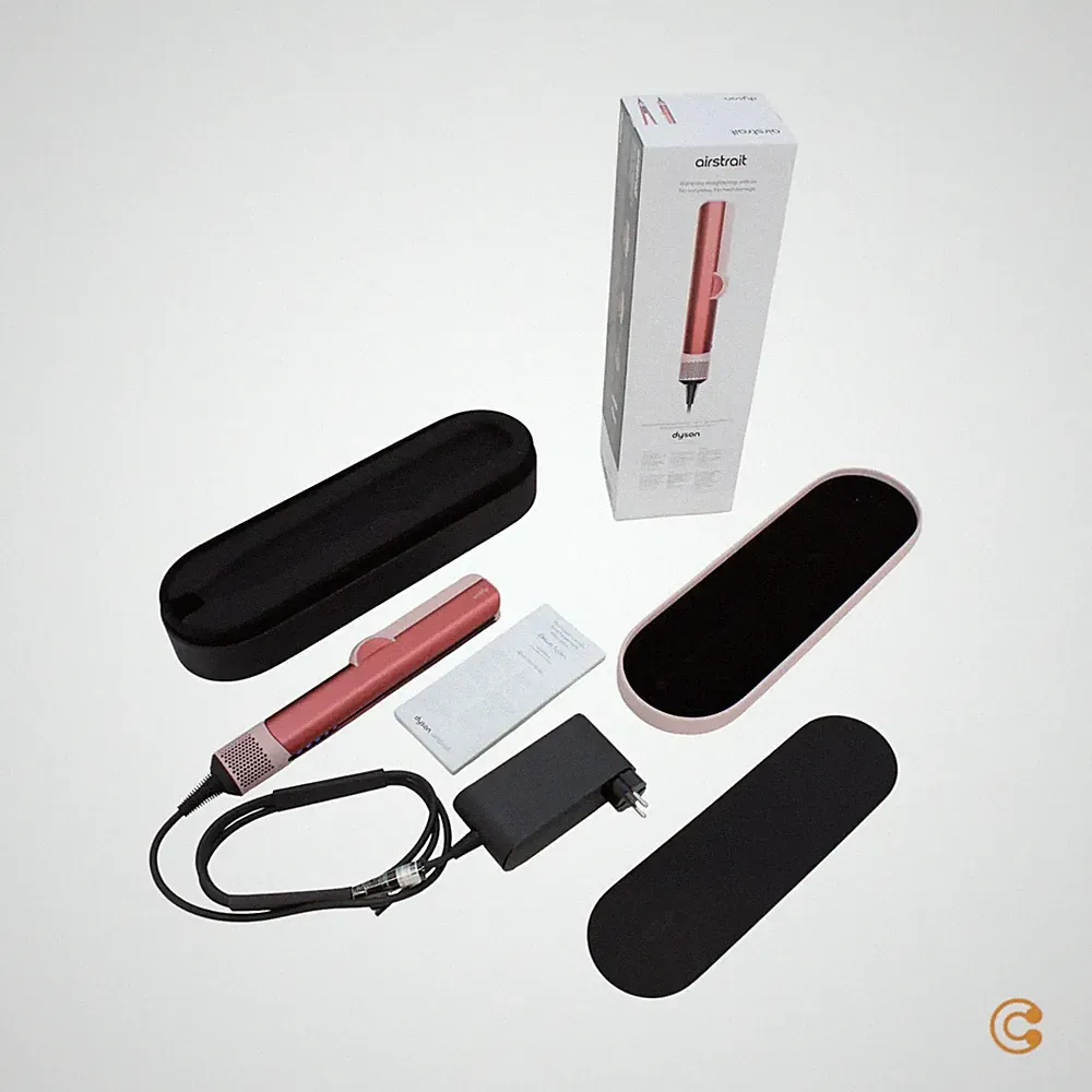 Dyson Glätteisen Haarglätter Luftstromtechnologie Airstrait Erdbeere Geschenkbox