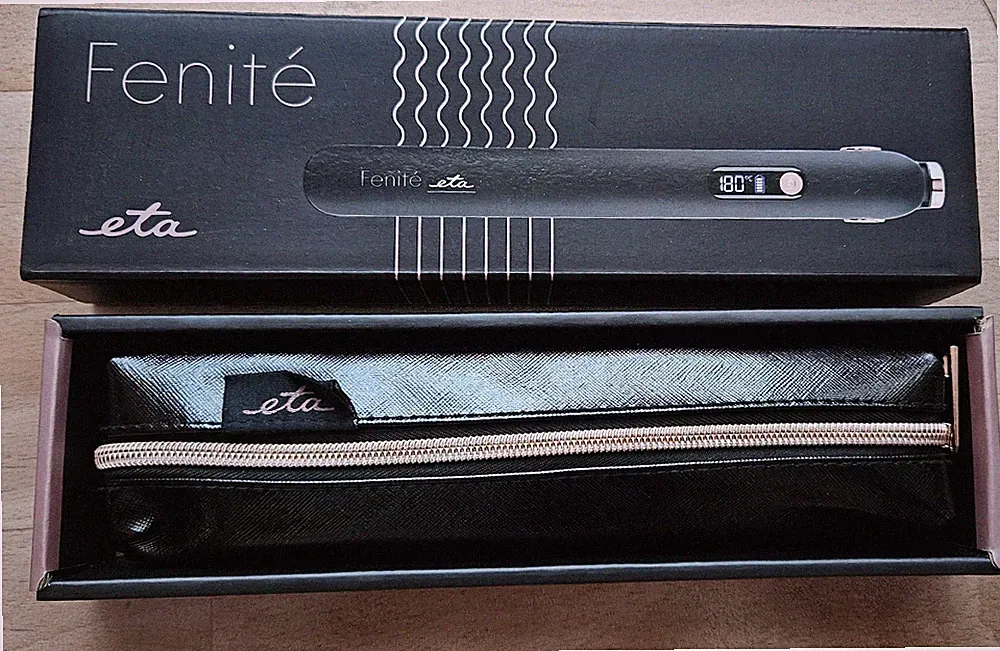 eta Mini-Reiseglätteisen Fenite Black mit OVP